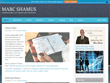 Tablet Screenshot of marcshamus.com